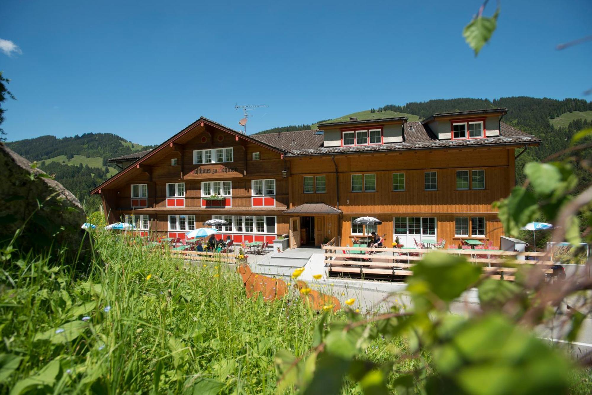 Hotel Waldgasthaus Lehmen Weissbad Exterior foto